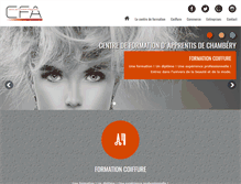 Tablet Screenshot of coiffure-vente-savoie.fr